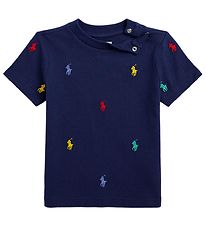 Polo Ralph Lauren T-Shirt - Classics - Navy m. Logo's