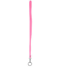 Rosemunde Keychain - Pink Peacock Silver