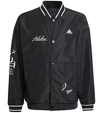 adidas Performance Cardigan - J Bluv Q3 Wvjkt - Black/White