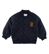 GANT Thermo Jacket - Quilted Varsity - Evening Blue