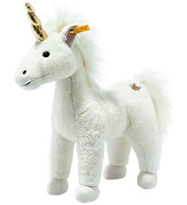 Steiff Soft Toy - 35 cm. - Unica Unicorn - White
