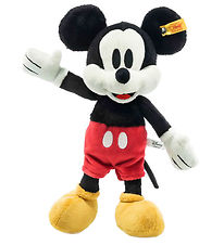 Steiff Soft Toy - 31 cm. - Mickey Mouse - Black/Red