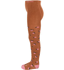 Melton Tights - Oranges Tights - Leather Brown