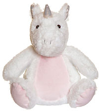 Teddykompaniet Soft Toy - Light Up Unicorn - 22 cm - White