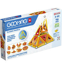 Geomag Magneetset - Classic+ Panelen Gerecycled - 78 Onderdelen