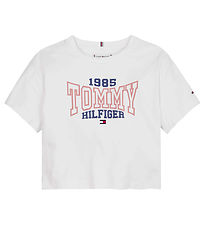 Tommy Hilfiger T-shirt - 1985 Varsity Tee - White