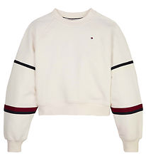Tommy Hilfiger Sweatshirt - Global Stripe Waffel-Sweatshirt - An