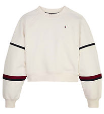 Tommy Hilfiger Sweat-shirt - Global Stripe Gaufre Sweat-shirt -