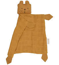Fabelab Comfort Blanket - 30x28 cm - Bear - Ochre