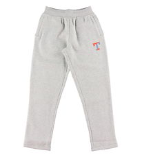 Tommy Hilfiger Sweatpants - T Varsity - Nytt Light Grey Heather