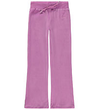 Molo Byxor - Velour - Annie - Purple Ray