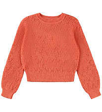 Molo Blouse - Wool/Polyester - Ginger - Warm Coral