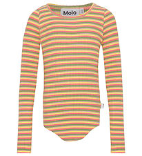 Molo Blouse - Rib - Rochelle - Sun Coral Moss
