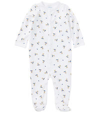 Polo Ralph Lauren Jumpsuit - Core Replen - White/Blue w. Soft To