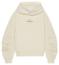 Calvin Klein Kapuzenpullover - Verlaufsmonogramm - Whitecap Grey