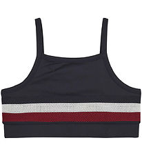 Tommy Hilfiger Top - Global Stripe Sport - Desert Wolk