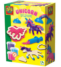 SES Creative Play Dough w. Glitter - Unicorn