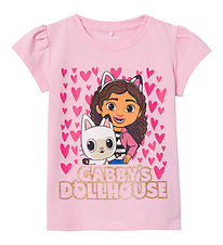 Name It T-Shirt - NmfMassa Gabby's Dollhouse - Parfait Pink