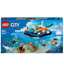 LEGO City - Utforskare och dykarbt 60377 - 182 Delar