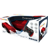 Kidywolf Remote control Car - Kidycar - 1:12 - Red