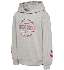 Hummel Sweat  Capuche - hmlElena - Light Grey Melange