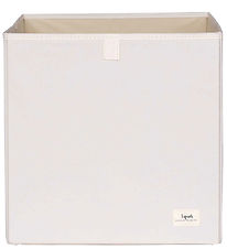 3 Sprouts Opbergbox - 33 x 33 x 33 cm - Crème