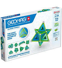 Geomag Magnetset - Classic+ Panels recycelt - 114 Teile