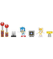 Sonic Speelset - Diorama Set - Figuur - 7 Onderdelen