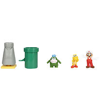 Super Mario Leiksett - Diorama sett - Desert - 5 Partar