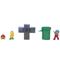 Super Mario Leiksett - Diorama sett - Underground - 5 Partar