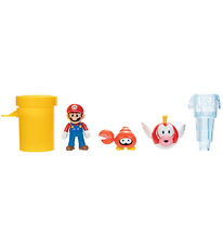 Super Mario Play Set - Diorama Set - Sparkling Water - 5 Parts