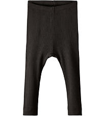 Name It Leggings - Rib - Noos - NbnKab - Black