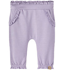 Name It Trousers - NbfKinaya - Lavender Gray