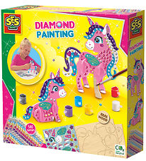 SES Creative Kreatives Spielset - Diamantmosaik - 3D - Einhorn