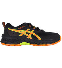 Asics Shoe - Pre Venture 9 GS - Black/Bright Orange