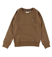 GANT Sweat-shirt - Shield - Cocoa Brown