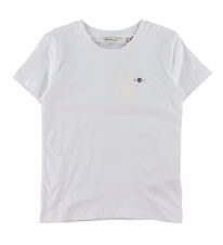 GANT T-Shirt - Shield - White