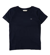 GANT T-shirt - Shield - Evening Blue