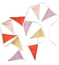 Kids Concept Bunting Banner - 290 cm - Yellow/Pink