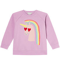 Stella McCartney Kids Sweatshirt - Lila m. Einhorn