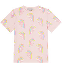 Stella McCartney Kids T-shirt - Rosa m. Enhrningar