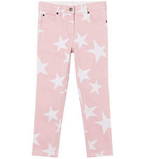 Stella McCartney Kids Jeans - Pink w. Stars