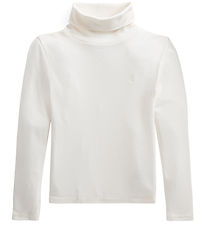 Polo Ralph Lauren Blouse - White w. Turtleneck