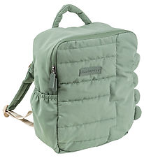 Done by Deer Ryggsäck - Quilted - Croco Green