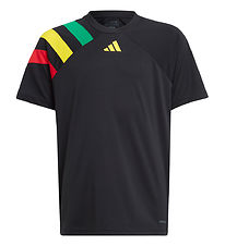 adidas Performance T-shirt - Fortore23 JSY Y - Black/Yellow/Red/