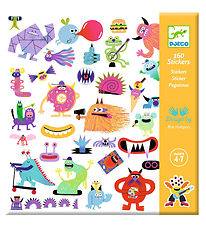 Djeco Stickers - 160 pcs - Monster