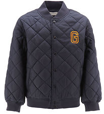GANT Thermo Jacket - Quilted Varsity - Evening Blue