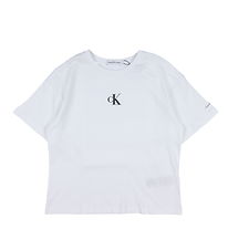 Calvin Klein T-Shirt - CK Logo Boxy - White