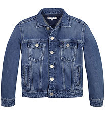 Tommy Hilfiger Jeansjacke - U Oversized - Vintage blau getüncht