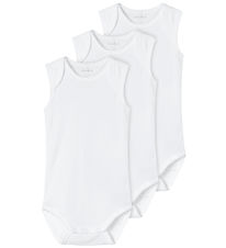 Name It Bodysuit Sleeveless - Noos - NbnBody - 3-Pack - Bright W